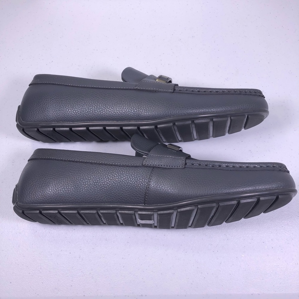 Calvin Klein Irving Mens Slip On Loafers Leather - Picture 2 of 8